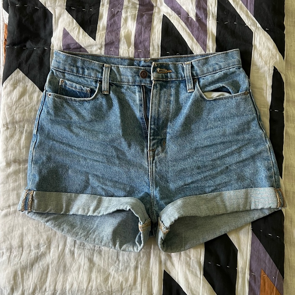 BDG mom high rise jean shorts